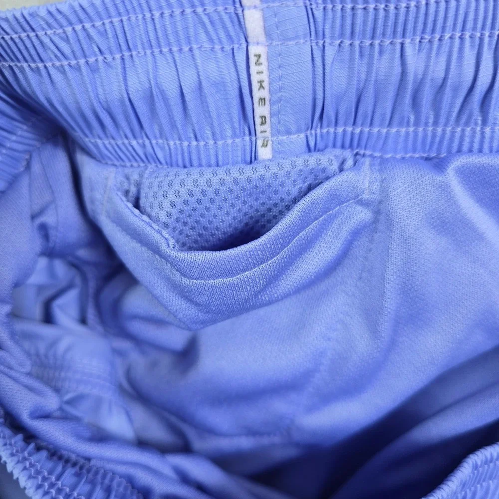Nike Air Running Shorts Women Small‎ Periwinkle Purple Athletic Gym Workout